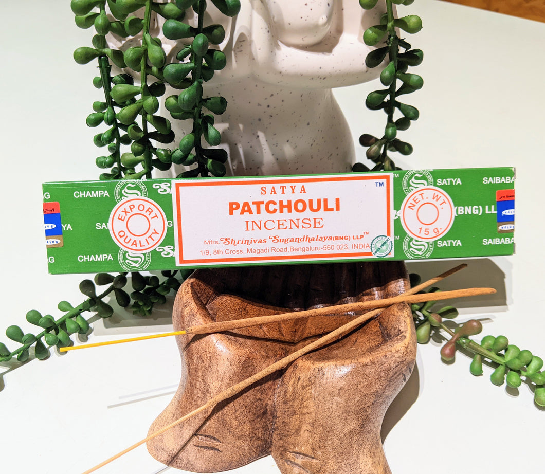 SATYA Patchouli Incense Sticks